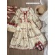 Miss Point Strawberry Pictorial 2.0 Open Front Baggy OP(Reservation/3 Colours/Full Payment Without Shipping)